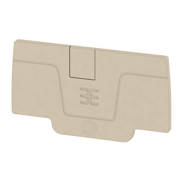 Weidmüller Abschlussplatte beige AEP 2C 4